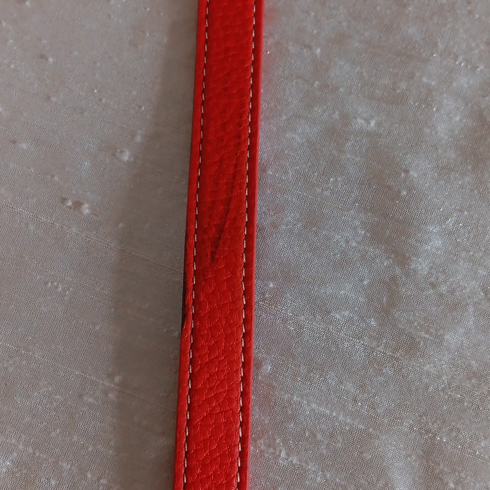 🌺Talbots Leather Belts in Pink & Orange - Picture 10 of 14